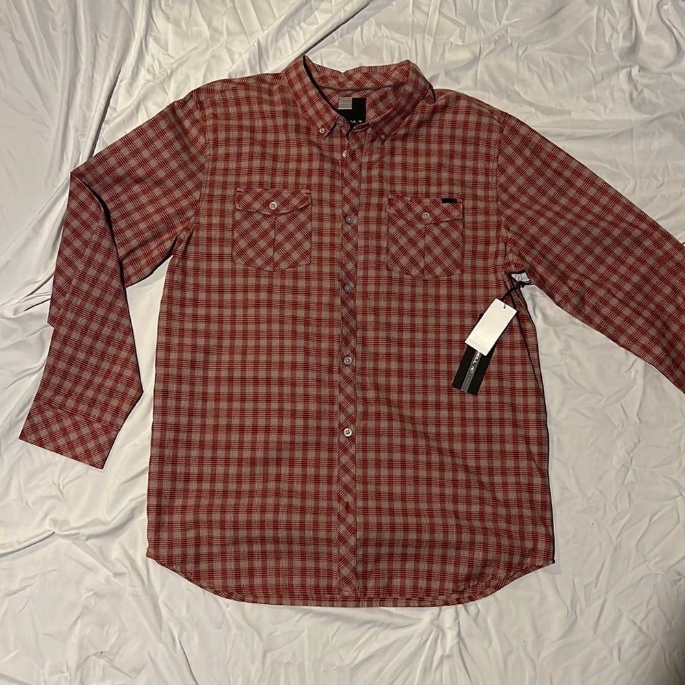 NWT! O’Neill Mens Long Sleeve Button-Down Shirt
